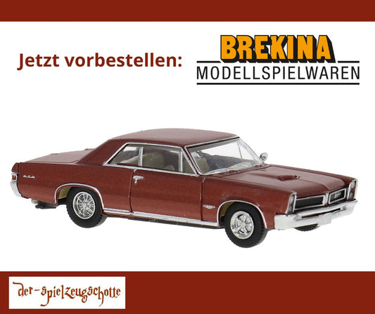 Pontiac GTO rot - Brekina 18101