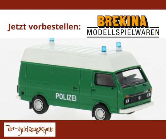 VW LT Hochraumkastenwagen Polizei - Brekina 34951