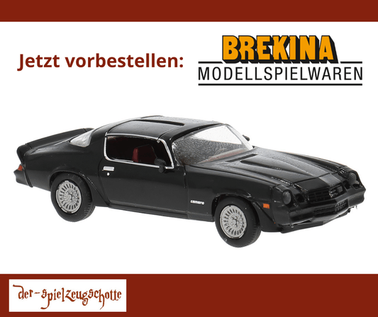 Chevrolet Camaro 1980 schwarz - Brekina 18050