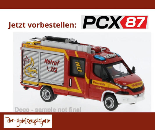 Iveco Magirus Daily MLF Feuerwehr Leonberg - PCX87 870550