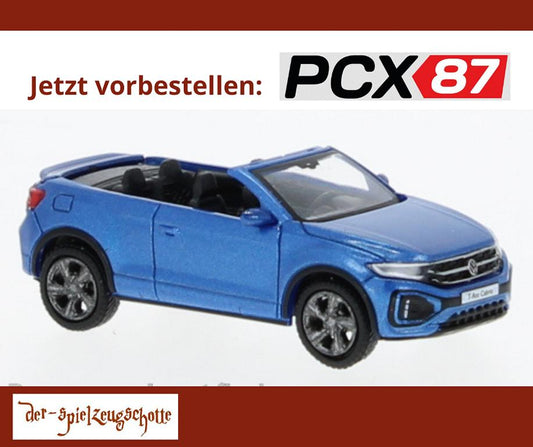 VW T-Roc Cabrio 2022 metallic blau - PCX87 870603