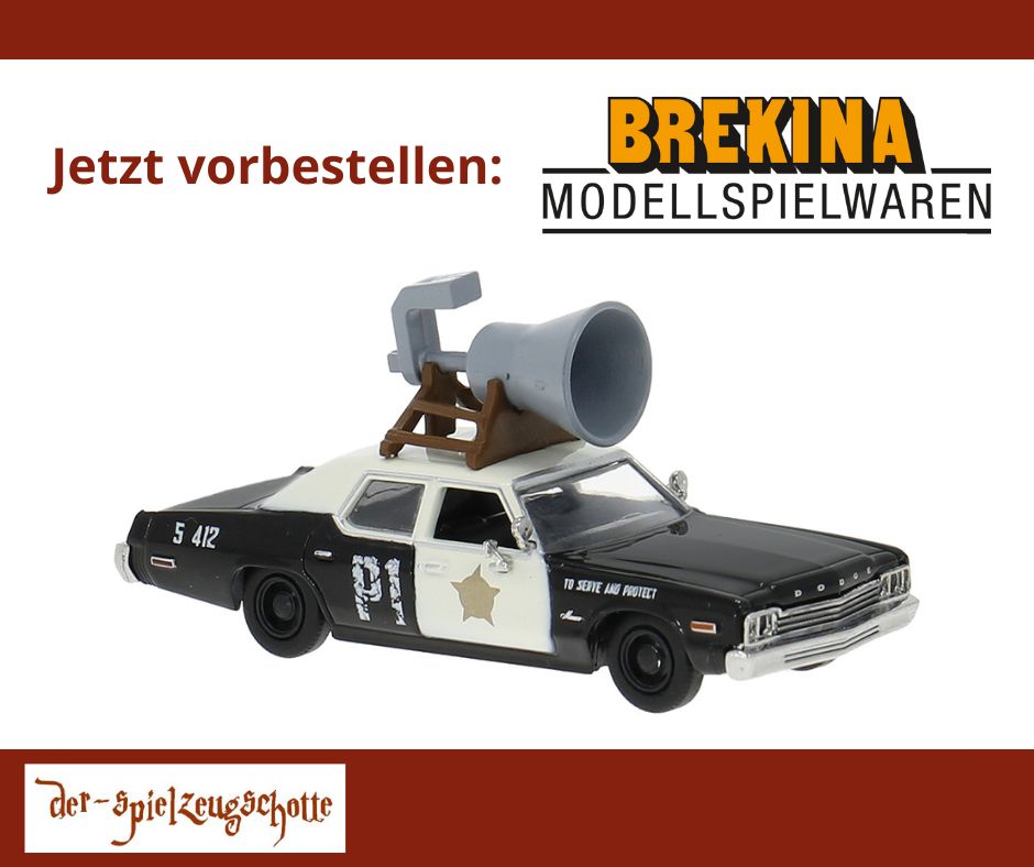 Dodge Monaco Blues Brothers mit Lautsprecher - Brekina 18154