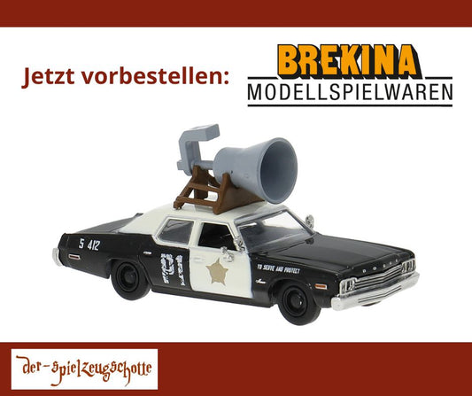 Dodge Monaco Blues Brothers mit Lautsprecher - Brekina 18154