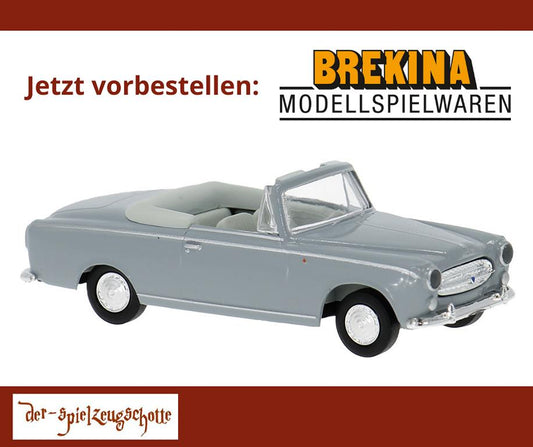 Peugeot 403 Cabrio grau (Inspektor Columbo) - Brekina 29161