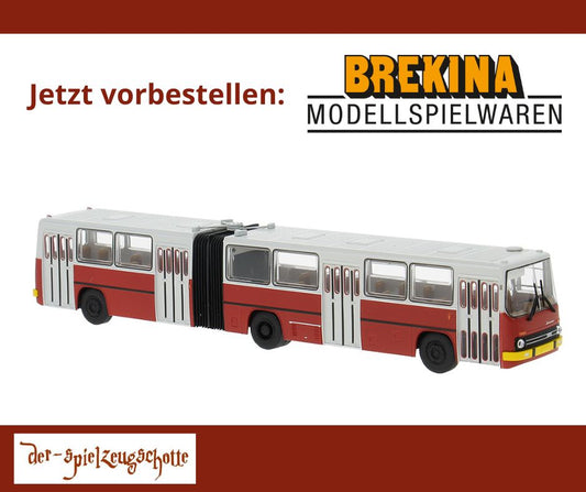 Ikarus 280.02 rot in polnischer Farbgebung - Brekina 59741