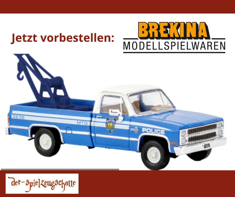 Chevrolet C10 Abschlepper NYPD New York - Brekina 19672