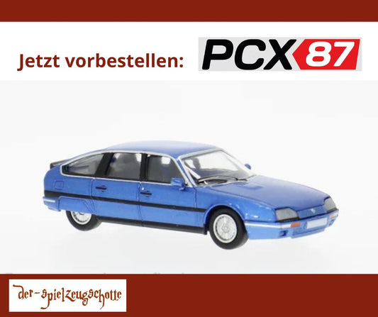 Citroen CX Phase II (1985) blau - PCX87 870831