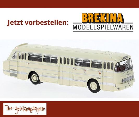 Ikarus 66 3-türig BVB Berlin Wagen 768 - Brekina 59579