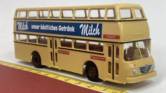 Büssing Präfekt Doppeldecker Berlin - Milch- VK-Modelle 10014