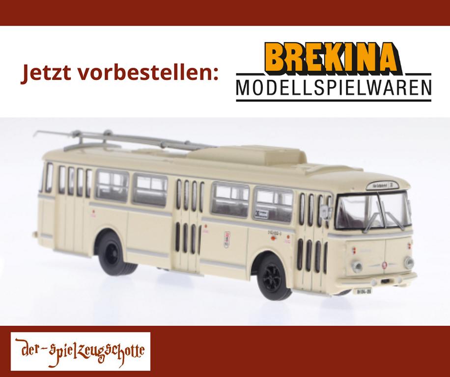 Skoda 9Tr Trolleybus O-Bus BVG Berlin - Brekina 61351