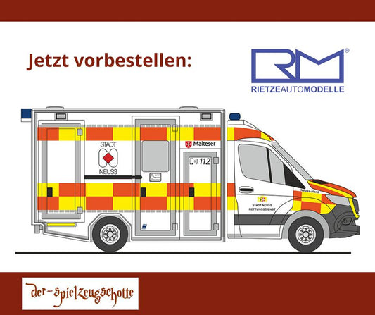 Mercedes Sprinter RTW GSF: Malteser Neuss - Rietze 76163