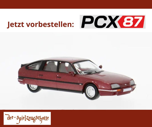 Citroen CX Phase II (1985) dunkelrot - PCX87 871708