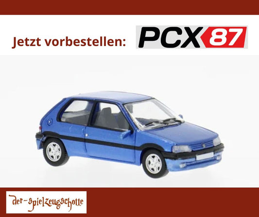Peugeot 106 (1991) blau - PCX87 870751