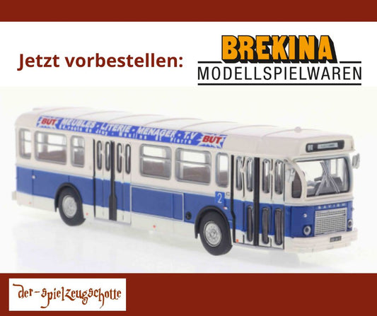 Saviem SC 10 Metz blau - Brekina 61403