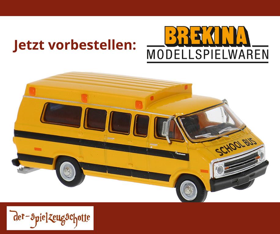 Dodge B200 Schoolbus - Brekina 18310