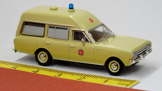 Opel Rekord C KTW Johanniter - Brekina 20672