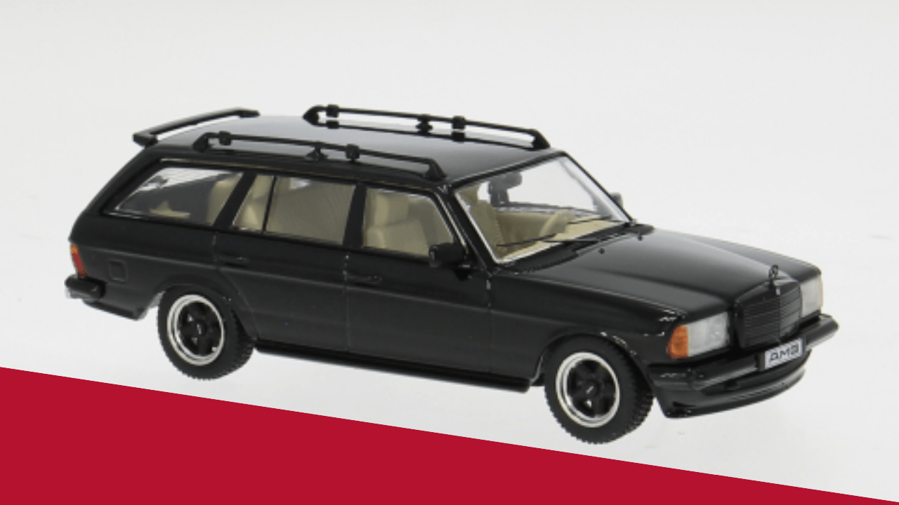 Mercedes 500 TE V8 AMG (S123) schwarz - 1:43 - IXO CLC695N.22