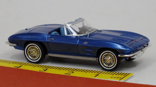 Chevrolet Corvette C2 Cabrio blau met. offen - Brekina 18028