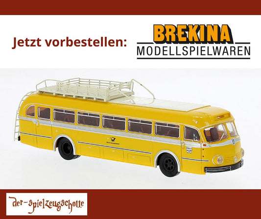 Mercedes O 6600 H Deutsche Bundespost - Brekina 50517