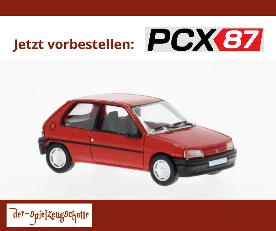 Peugeot 106 (1991) rot - PCX87 870748