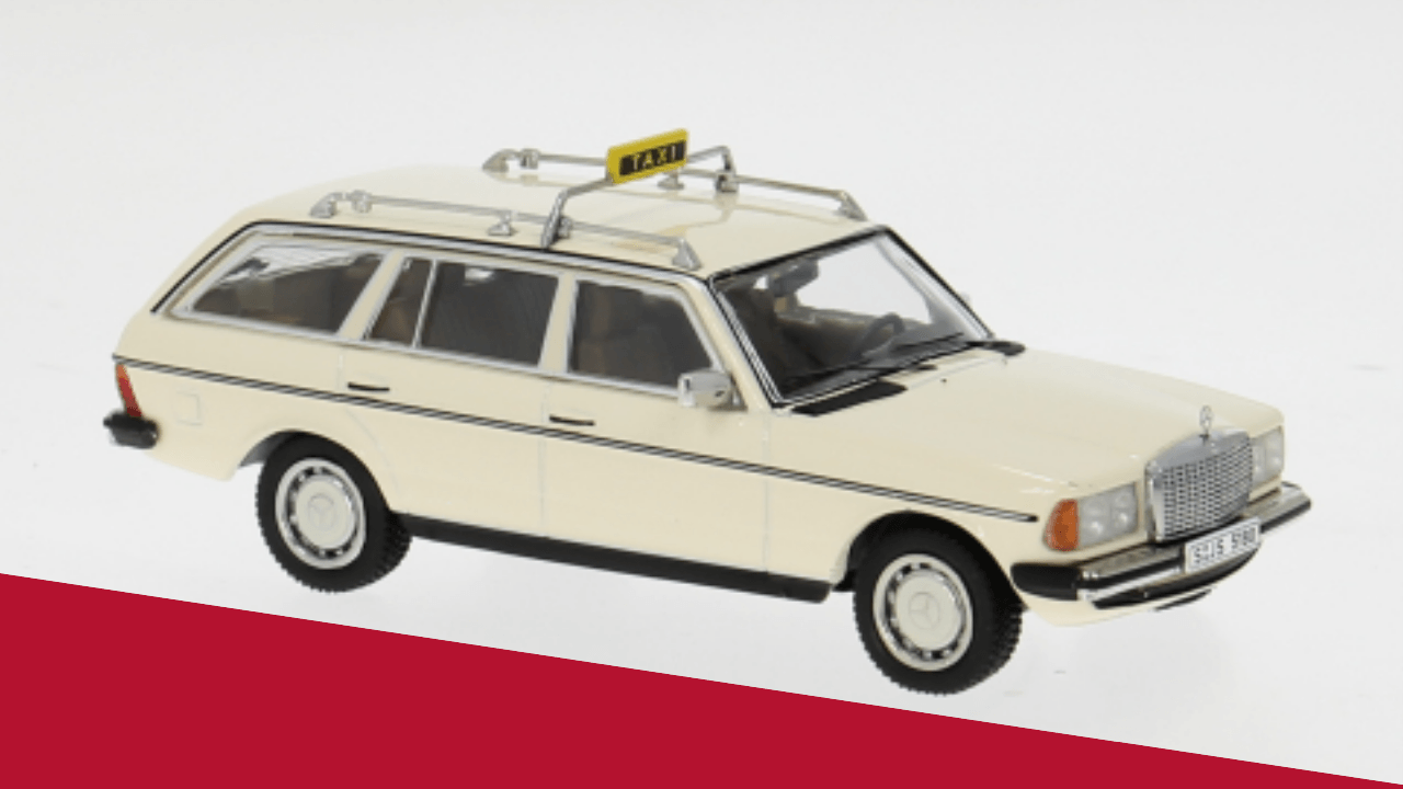Mercedes 200 T (S123 W123) Taxi - 1:43 - IXO CLC693N.22