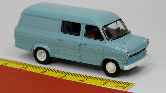 Ford Transit Kasten helltürkis - Brekina 34171
