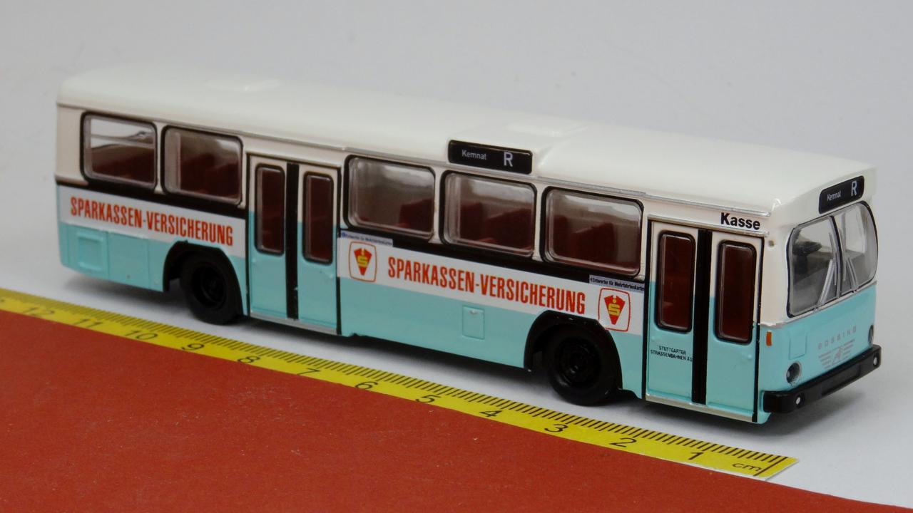 Büssing BS 110 V SSB Stuttgart ex END - Sparkasse -Brekina 59165