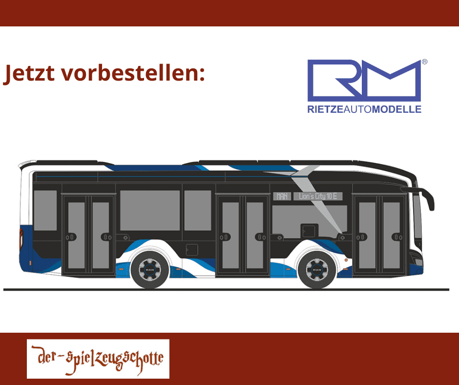 MAN Lions City 10 E Vorführdesign - Rietze 74611