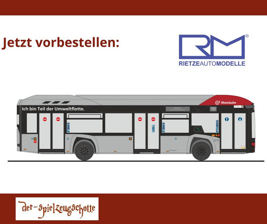 Solaris Urbino 12 Hydrogen Rheinbahn Düsseldorf  - Rietze 77024