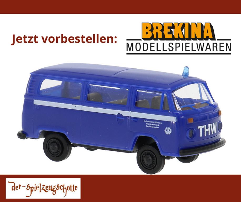 VW T2 THW Berlin - Brekina 33158