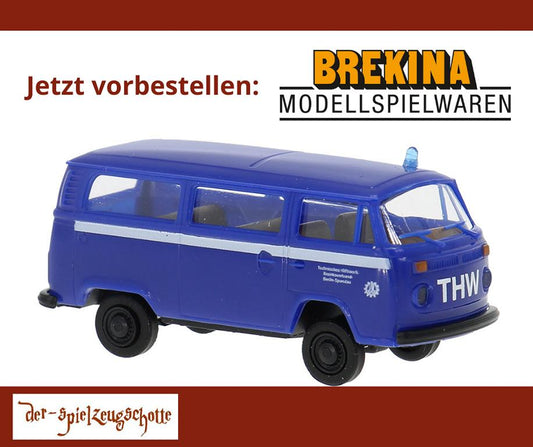 VW T2 THW Berlin - Brekina 33158