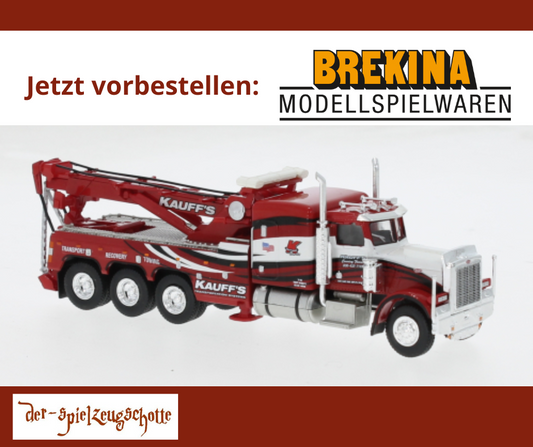 Peterbilt 359 Abschlepper Kauffs - Brekina 86275
