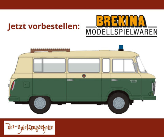 Barkas B 1000 Bus Volkspolizei - Brekina 30048