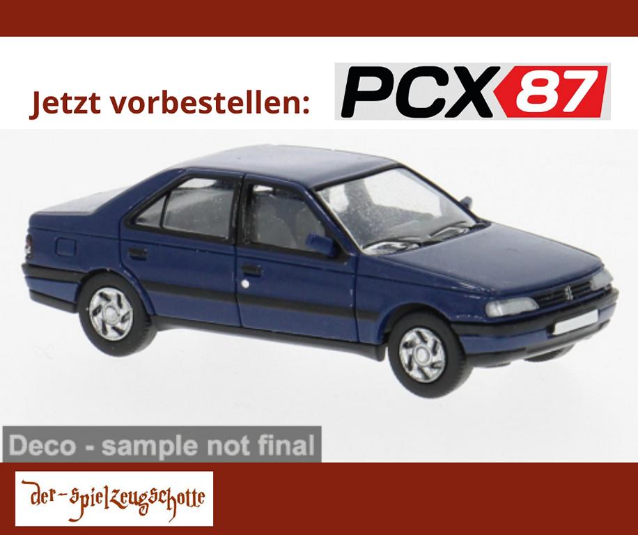 Peugeot 405 SRi (1987) dunkelblau - PCX87 870747