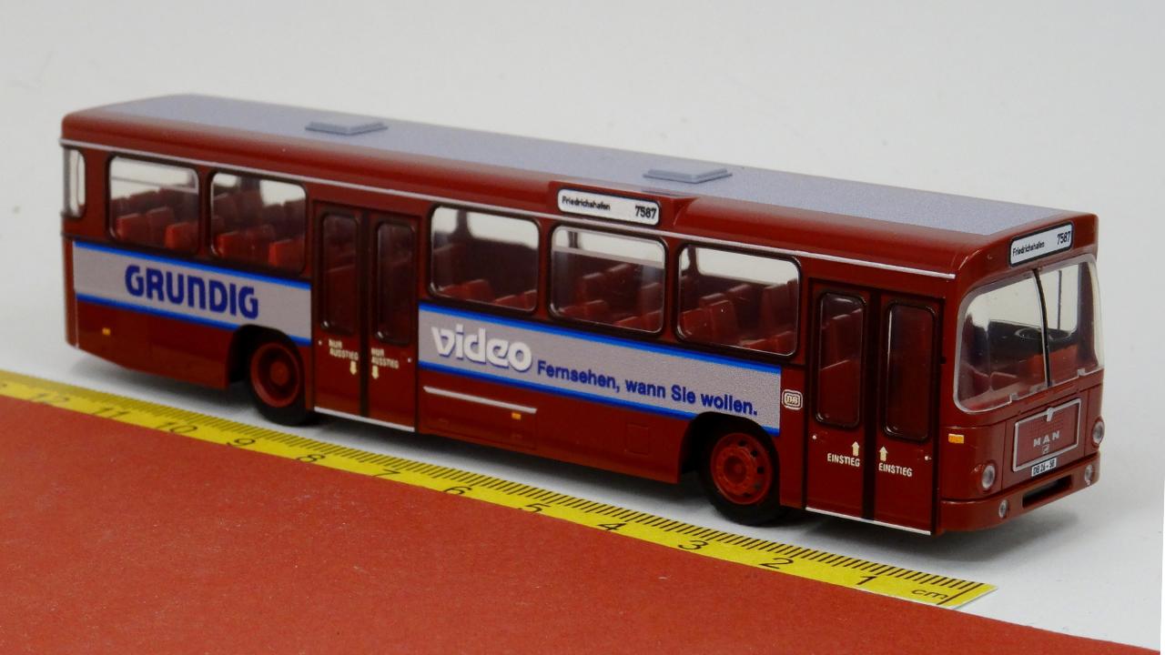 MAN SL 200 DB Deutsche Bundesbahn Grundig - Rietze Sondermodell