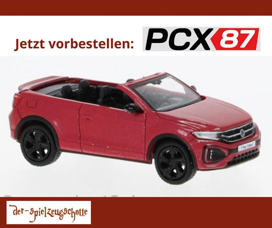VW T-Roc Cabrio 2022 metallic rot - PCX87 870601
