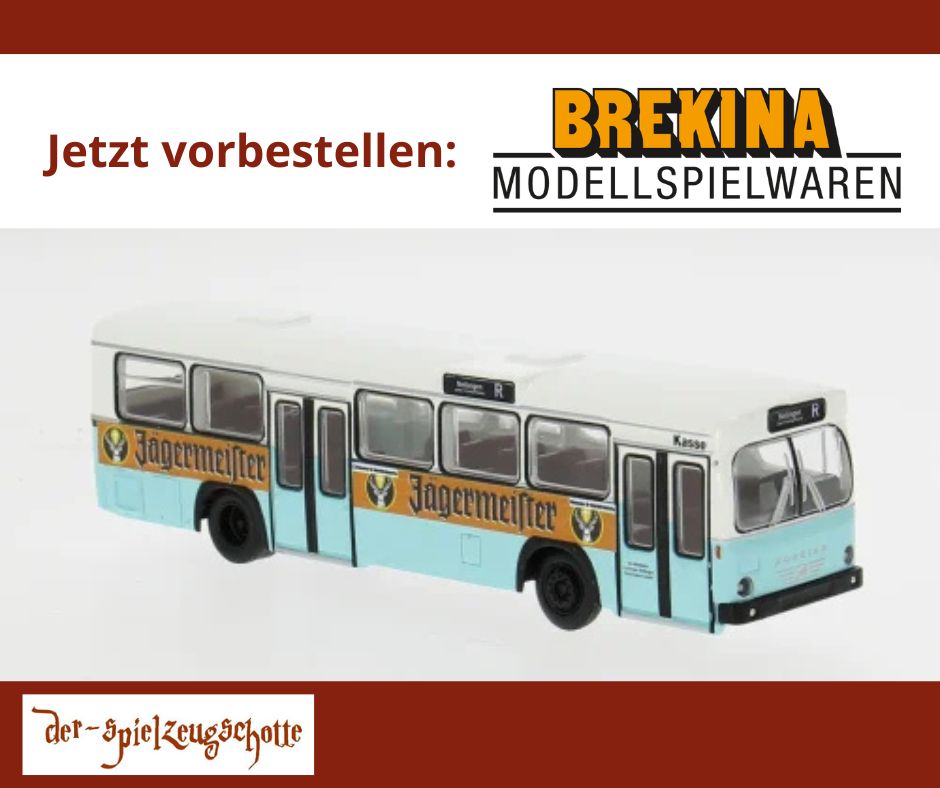 Büssing BS 110 V END Jägermeister - Brekina 59164