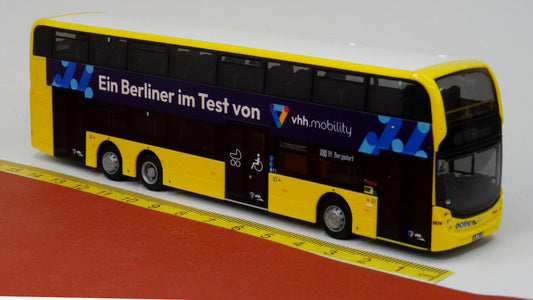 ADL Enviro 500 BVG Berlin Testwagen VHH Hamburg - X80 Bf. Bergedorf