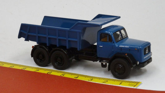 Magirus Jupiter Kipper blau - Brekina 83302