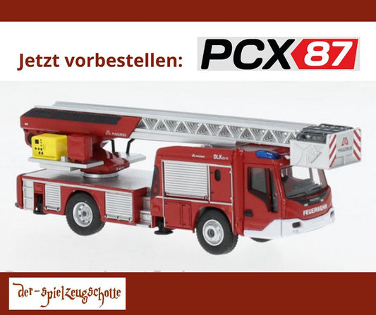 Magirus M32L-AS n.B. Drehleiter Feuerwehr rot - PCX87 871072