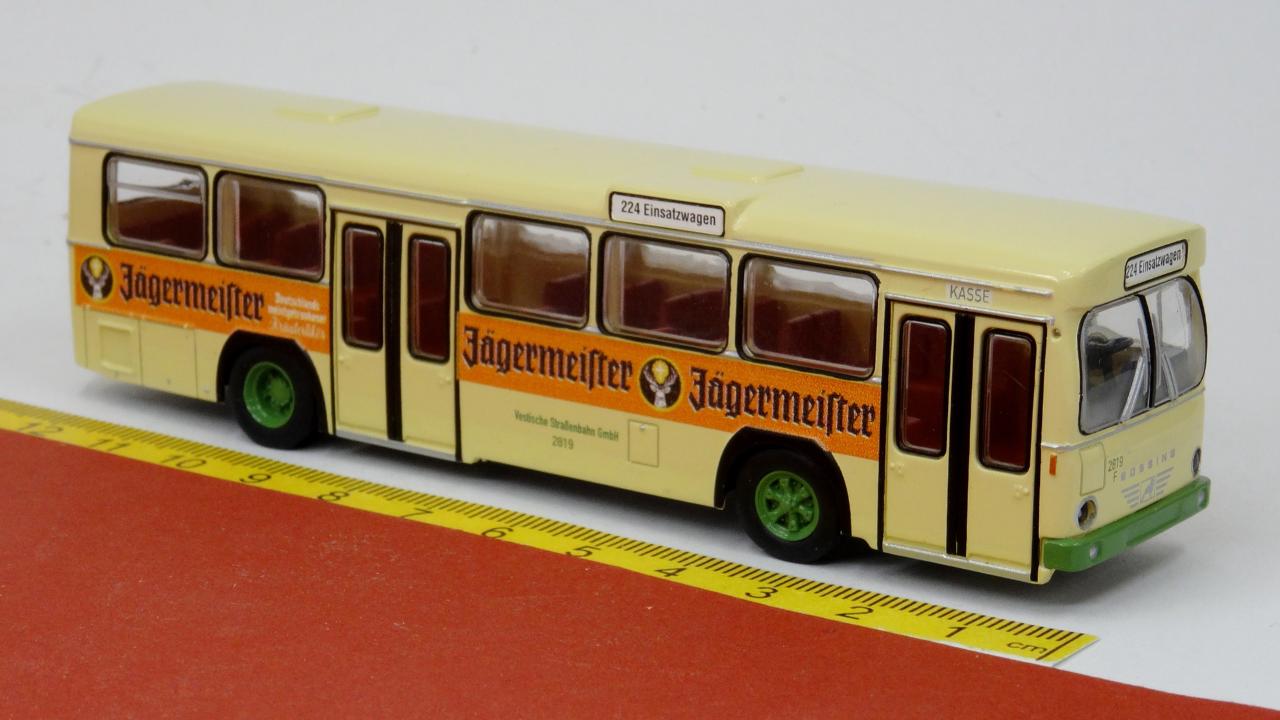 Büssing BS 110 V Vestische Straßenbahn - Jägermeister - Brekina 59167