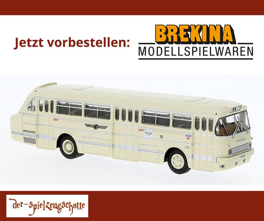 Ikarus 66 3-türig Görlitz Wagen 19 - Brekina 59578