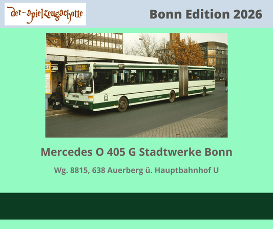 Mercedes O 405 G Stadtwerke Bonn Wg. 8815 - Rietze Sondermodell