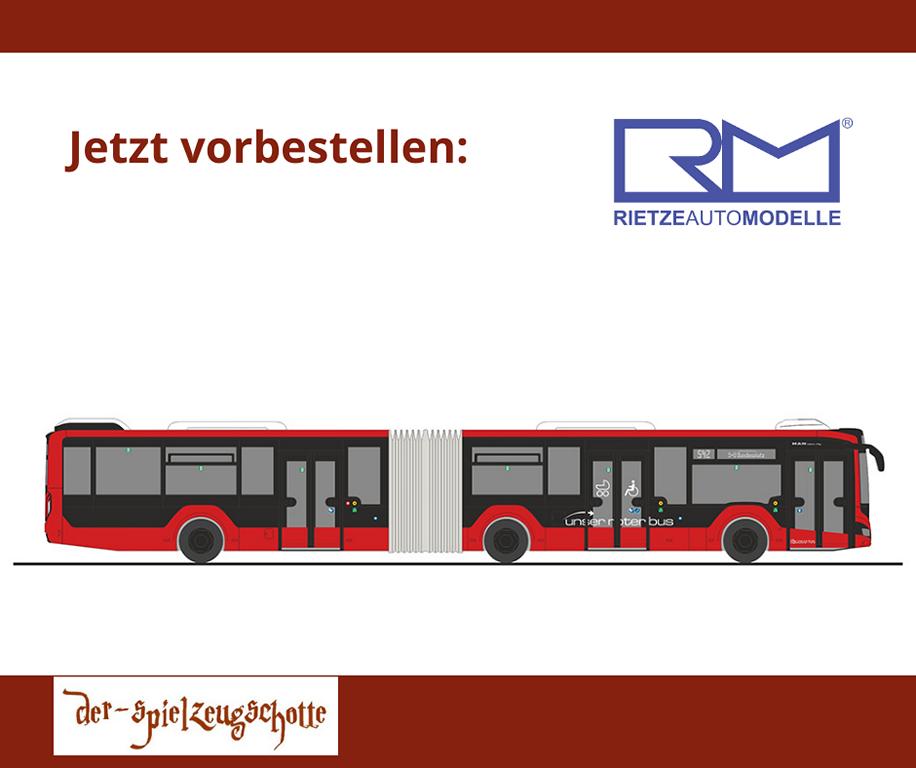 MAN Lions City 18 URB Unser roter Bus - Rietze 75854