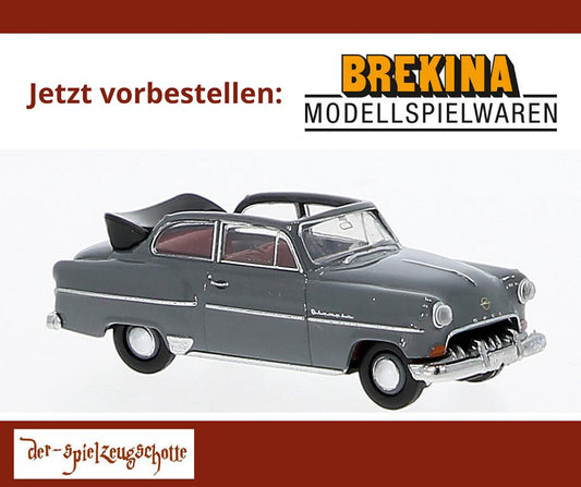 Opel Olympia ´54 Cabrio grau - Brekina 20250