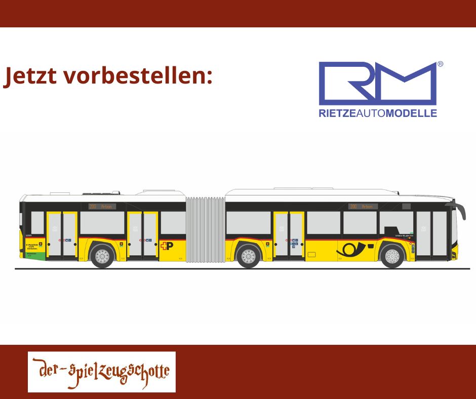 Solaris Urbino 18 electric Postauto PTT - Rietze 76713