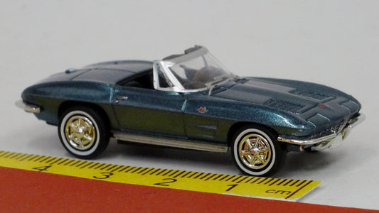 Chevrolet Corvette C2 Cabrio türkis met. offen - Brekina 18027
