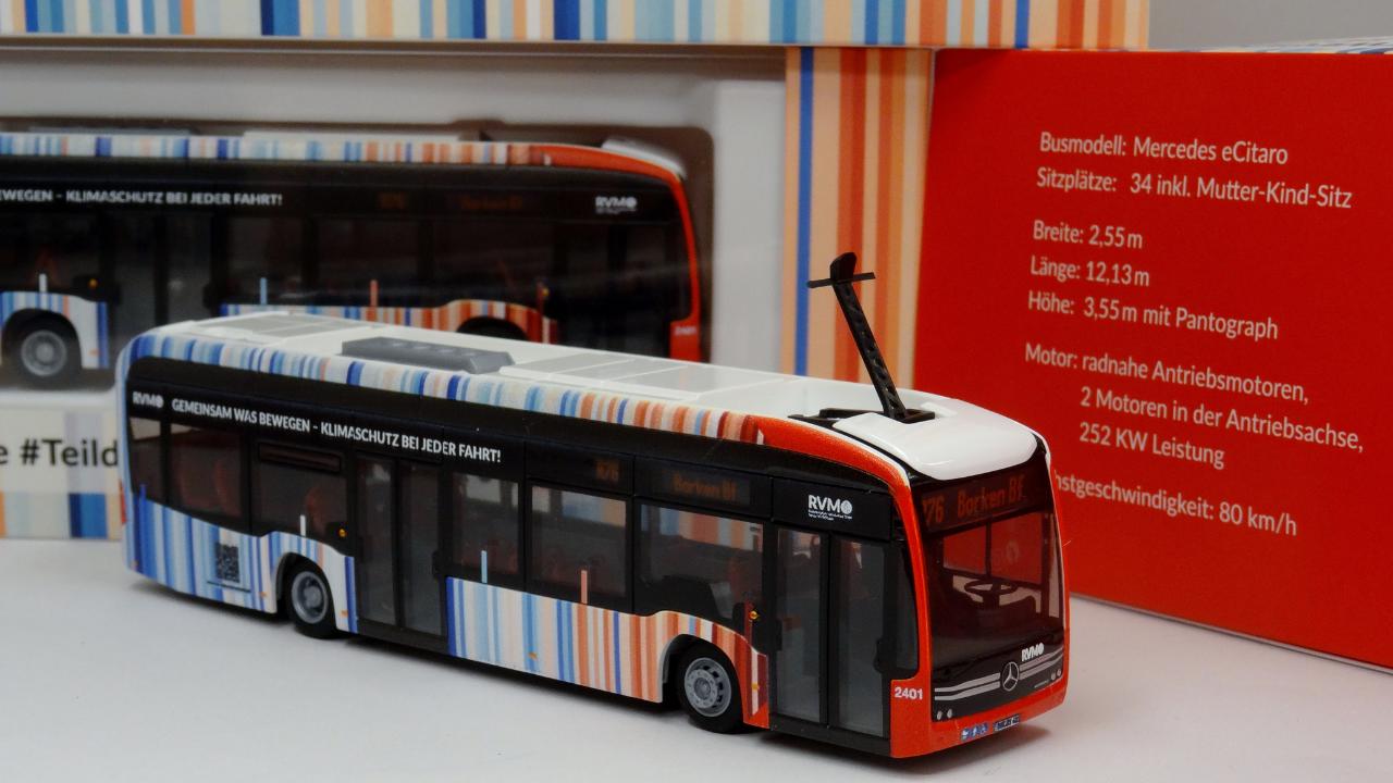 Mercedes eCitaro RVM Regionalverkehr Münsterland - Rietze Sondermodell ...