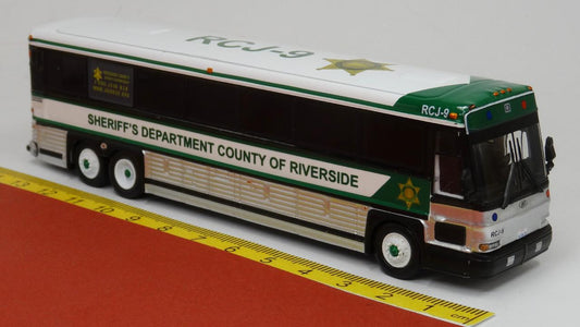 MCI D4000 Coach Riverside County Sheriff - Iconic Replica IR-0482