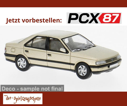 Peugeot 405 SRi (1987) beige metallic - PCX87 870745